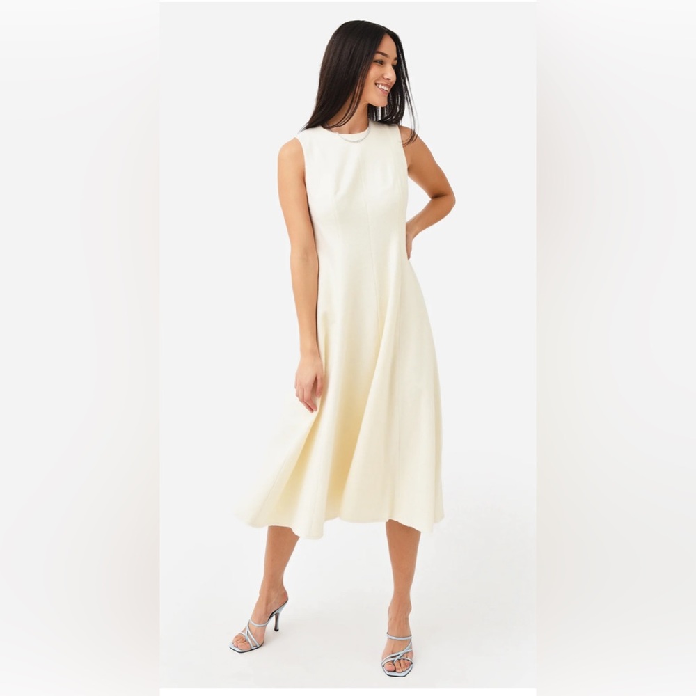 Vince Cream Winter Dress